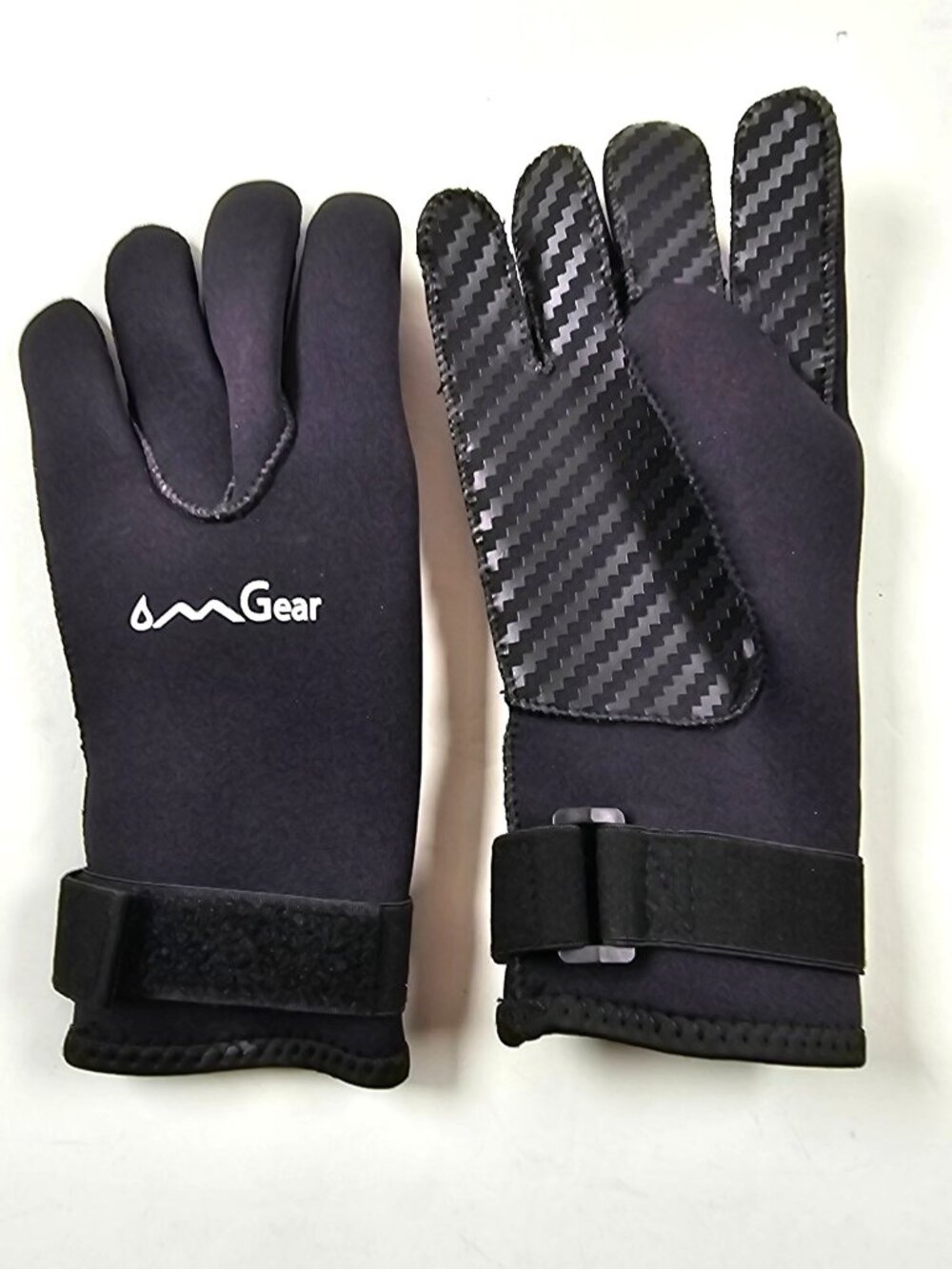 Neoprene Diving Gloves With Anti-Slip Grip & Adjustable Straps - Small